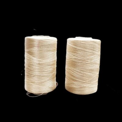 STHREAD0010 - ARNAS 2 PCS PACK OF BLACK COLOR SILK THREAD FOR SEWING | CRAFTING | JEWELLERY MAKING
