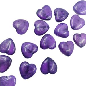 ARNAS 4 PCs PACK OF PURPLE HEART MOTIVE CHEMICAL BEADS