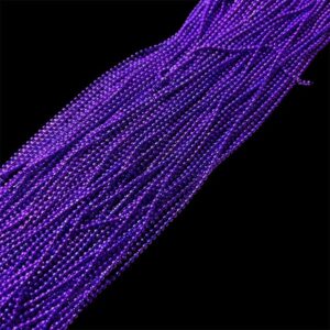 BALLCHAIN07 ARNA’S 2 METER PURPLE BALL CHAIN FOR JEWELLERY MAKING | CRAFT WORK | ARI WORK