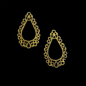 OXIG0096– ARNA’S 4 PCS PACK OF SILVER PLATED DESIGNER  GERMAN SILVER PENDANT