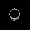 OXIS0338– ARNA'S 4 PCS PACK OF SILVER PLATED DESIGNER  GERMAN SILVER PENDANT