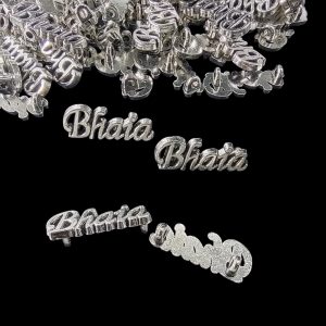 ECHARMS0283 ARNAS GERMAN SILVER BHAIYA WRITTEN BEAUTIFULL 21PCS CHARMS FOR RAKHI MAKING | BRACELET MAKING | JEWELRY MAKING