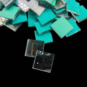JMIRROR0019 – ARNAS 25 GM PACK OF 8 MM SMALL SQUARE MOTIF EMBROIDERY MIRROR | CRAFTING MIRROR