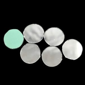 JMIRROR0025 – ARNAS 25 GM PACK OF 1.4 CM SMALL CIRCLE SHAPE MOTIF EMBROIDERY MIRROR | CRAFTING MIRROR