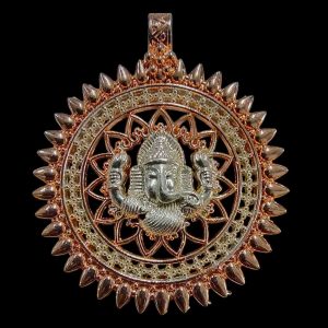 PREMIUM010 -1 PCS PACK OF BIG SIZE GERMAN SILVER PENDANT FOR | JEWELLERY MAKING